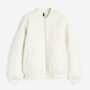 H&M - Coated Bomber Jacket - S